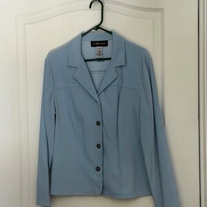Sag Harbor Light Blue Women's Blazer